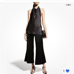 Vince satin halter neck top sz xs
